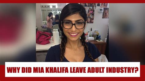 mia khalifa is|Mia Khalifa on why her work in the adult film industry wasnt a